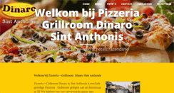 Desktop Screenshot of pizzeriadinaro.nl